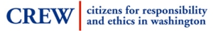 Citizens for Responsibility and Ethics in Washington logo.