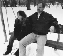 Kiri Jewell and her father David Jewell, in an undated photo.