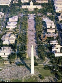 This 1997 photograph was circulated as ‘proof’ that the September 12, 2009 rally had millions in attendance.