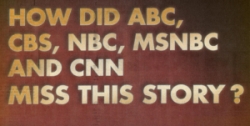 Portion of Fox News ad asking why other networks ‘missed’ the story of the 9/12 rally.