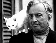 Gore Vidal and friend.