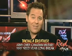 Greg Gutfeld of Fox’s ‘Red Eye’ during the March 17 broadcast.
