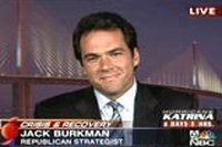 Jack Burkman, in a 2005 appearance on MSNBC.