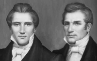 Joseph and Hyrum Smith.