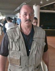Bernard Kerik in the Green Zone, July 2003.