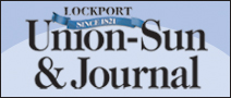Modern-day logo for the Lockport Union Sun & Journal.