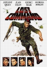 Cover art for the 1966 film ‘Lost Command,’ based on the book ‘Les Centurions.’