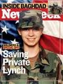 Newsweek cover featuring Jessica Lynch.