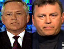Jim Marcinkowski (left) and Larry Johnson.