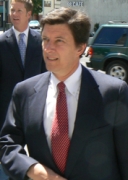 AT&T attorney Michael Kellogg enters the courtroom.