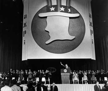 Nixon at AMPI rally and convention, September 3, 1971