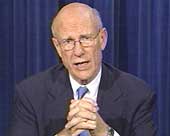 Pat Roberts during a July 9, 2004 interview on PBS.