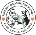 Therapy Dogs International logo.