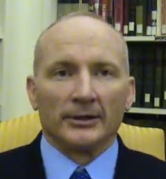 Lieutenant Colonel Terry Lakin, in a screenshot taken from his March 30 statement as recorded on YouTube.