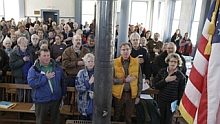 A 2012 Vermont town meeting comes to order.
