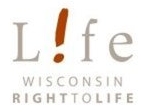 Wisconsin Right to Life logo.
