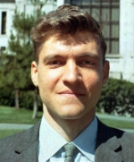 A photograph of Theodore ‘Ted’ Kaczynski, taken in 1968 while Kaczynski was a young faculty member at the University of California at Berkeley.