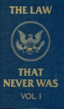 The cover of the first volume of ‘The Law that Never Was.’