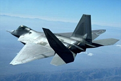 The F-22 Raptor.