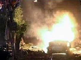 Benazir Bhutto’s motorcade bombed in Karachi.