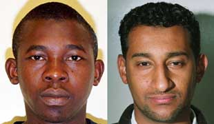 Manfo Kwaku Asiedu (left) and Adel Yahya (right).