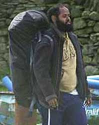 Surveillance photo of Muktar Ibrahim at a training camp in Britain.