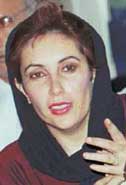 Pakistani Prime Minister Benazir Bhutto in 1991.
