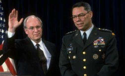 Dick Cheney and Colin Powell.