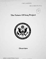 The Future of Iraq dossier cover.