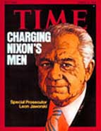 Time cover of Leon Jaworski.